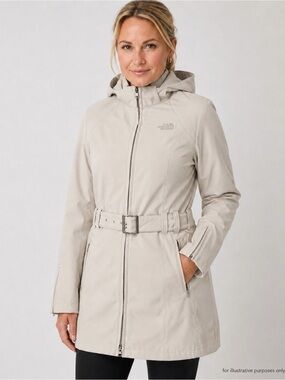 The North Face Women’s Apex Bionic Hooded, Lined, Softshell trenchcoat Medium